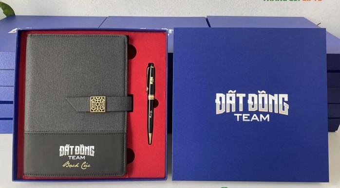 Custom Printed Notebook and Pen Gift Set