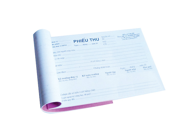 A5 Receipt 3 Copies