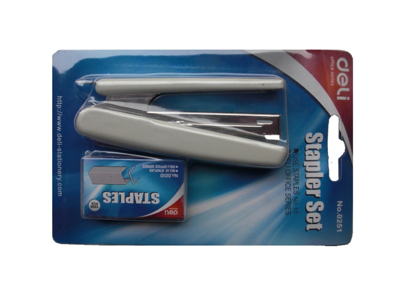 Dập ghim + lõi ghim Deli 0251