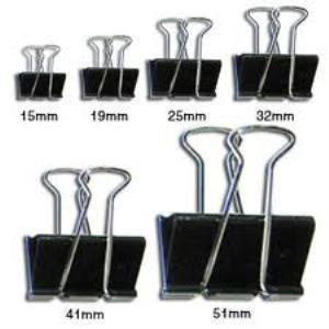 Echo Black Iron Clamp 15mm 12 Pieces