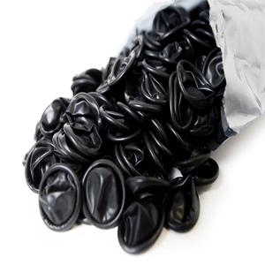 Black Rubber Finger Cots CR0452 PF-ET