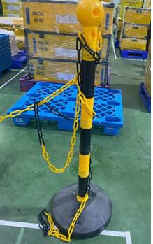 Custom Height Round Plastic Delineator Post