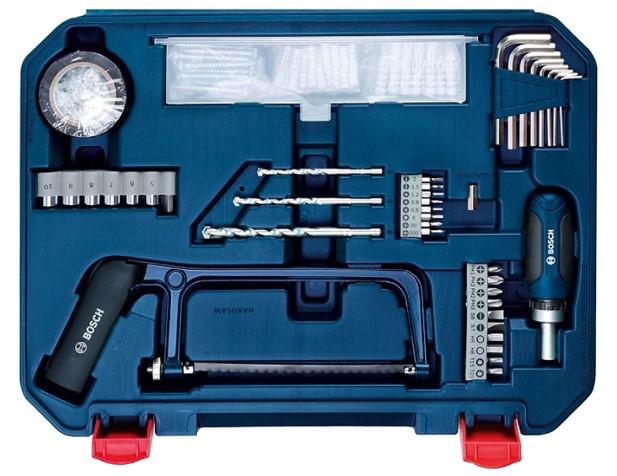 ボッシュ BOSCH 2607002788 108点組 プロ用 万能 ハンドツール＆ドライバービット 工具セット (ラチェット/ソケット/専用ハードケース付)