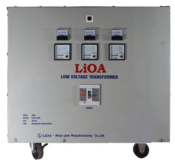 베트남 정품 리오아 LiOA 10kVA 3상 산업용 절연 차폐 복권 변압기 3K101M2DH5YC (380V 입력 -> 220V/200V 출력 / 100% 순동 코일 / 고조파 노이즈 차단)