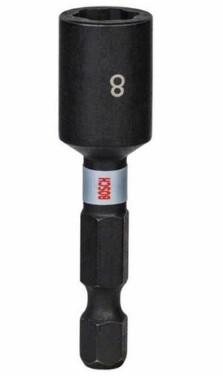 ボッシュ BOSCH 2608522351 PRO 8mm 強力マグネット付 六角ヘックスソケットビット (1/4" 六角軸 / S2 特殊合金鋼 / インパクト対応)