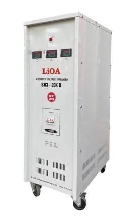 리오아 LiOA SH3-20KII 20kVA 3상 서보 모터 제어 자동 전압 안정기 (입력 260V-430V / 출력 380V, 200V)