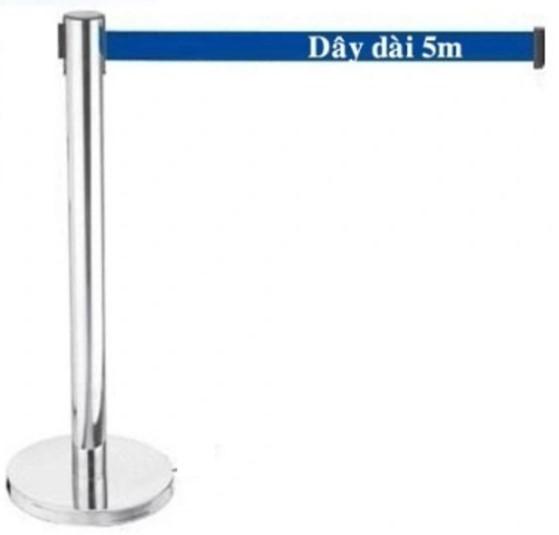 Cột chắn inox dây căng 5m