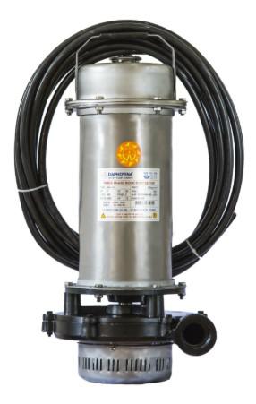 Daphovina 5.5 HP (4.0 kW) 3-Phase Heavy-Duty Industrial Submersible Dewatering Water Pump (380V / 60-100 m³/h / IP68)