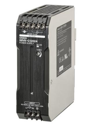 オムロン OMRON S8VK-C12024 DINレール取りつけ スイッチング・パワーサプライ 24VDC 5A 120W