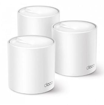 티피링크 TP-Link Deco X50 AX3000 홈 & 오피스 메시 와이파이 6 공유기 시스템 (3팩 세트 / 듀얼밴드 기가비트 / 기기당 3개 기가비트 포트 / AI 메시)