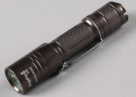 Supfire A6 Compact Tactical Rechargeable LED Flashlight (600 Lumens / 5 Lighting Modes / Type-C USB Rechargeable / 18650 Battery / Aircraft Aluminum)