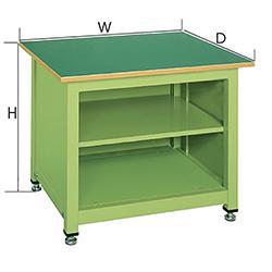 工业级 2米 特长双开门重型钢制工具储物柜 TDCM2000S 2000x500x900mm (双开门双隔间 / 2.0米超长大容量 / 中央防盗锁 / 承重400kg / 5S精益车间)