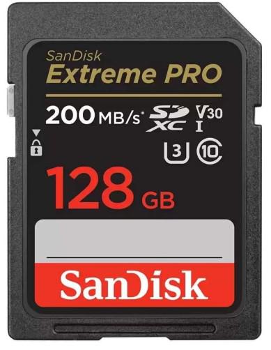 サンディスク SanDisk Extreme PRO 128GB microSDXC UHS-I メモリカード (最大読込 200MB/s / 書込 90MB/s / 4K UHD V30 / A2 / U3 / 国内正規品)