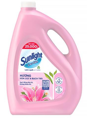 ユニリーバ サンライト Sunlight 3.6kg 業務・大容量 濃縮 フロアクリーナー 床用 洗剤 百合とジャスミンの香り (速乾 ベタつかない / 純正品)