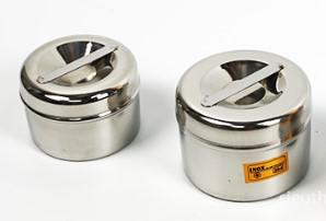 Hũ inox đựng mẫu