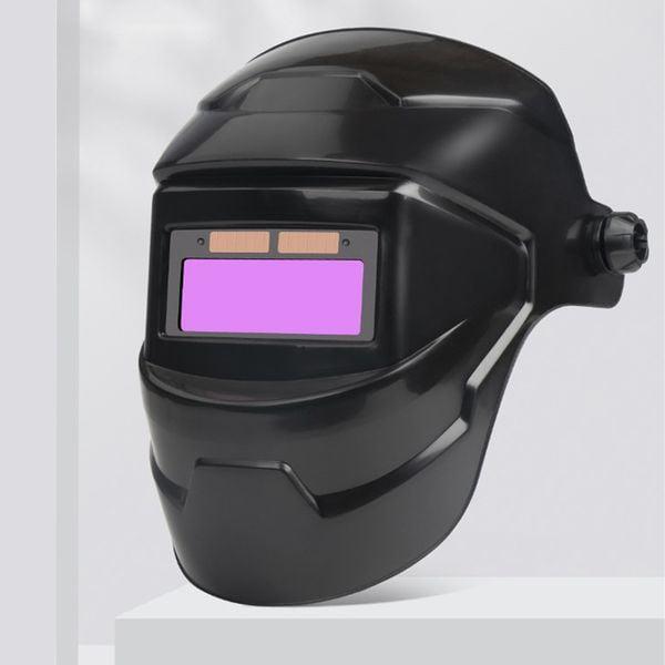 Auto-Darkening Solar Powered Welding Helmet (ADF DIN 9-13 Variable Shade / UV & IR Protection / Grind Mode)