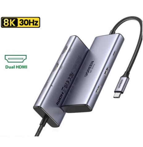 Ugreen 15852 USB-C Hub to 2x HDMI