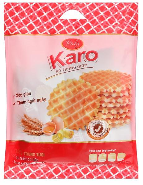Richy Karo Butter Egg Waffle Pack 270g