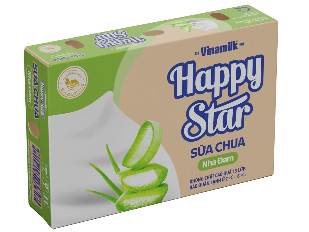 Vinamilk 越美 Happy Star 芦荟酸奶 100g 整箱装