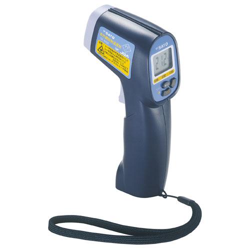 Sato SK-8900 Professional Handheld Non-Contact Infrared Thermometer (-40°C to +500°C / Laser Pointer / Adjustable Emissivity / Made in Japan)