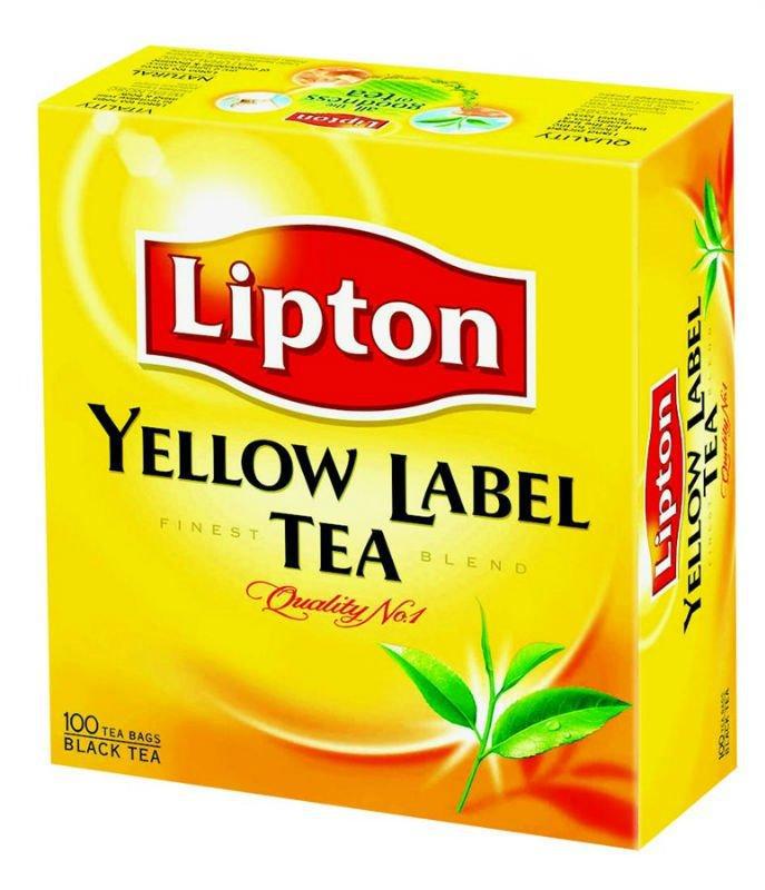 립톤 Lipton 옐로우 라벨 블랙티 홍차 티백 (100티백/박스)