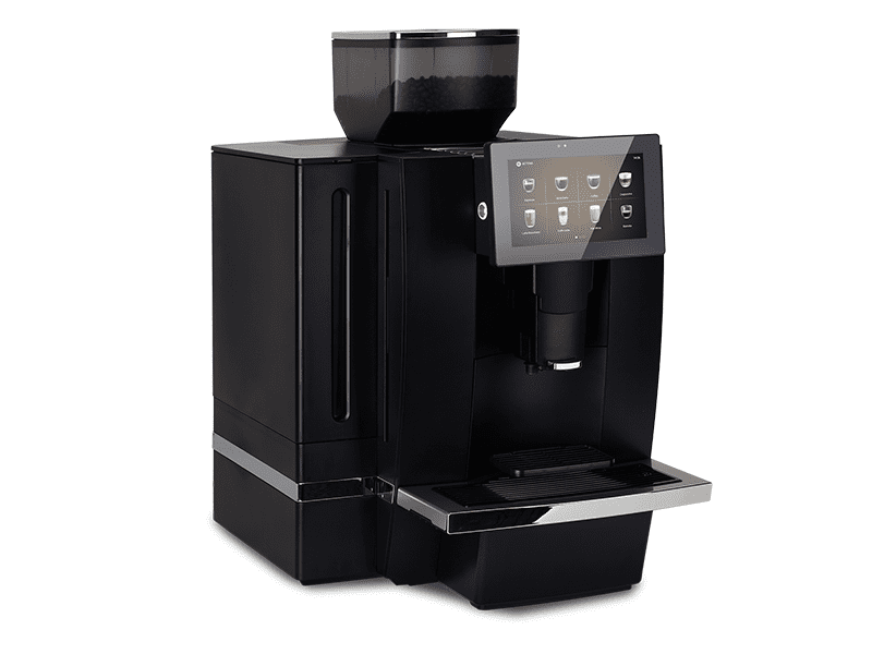 Kalerm K95LT 7インチ Android タッチパネル 業務・オフィス用 全自動 エスプレッソ コーヒーマシン (大容量 6L水タンク / 1kg豆ホッパー / 日産100杯 / 2杯同時抽出)