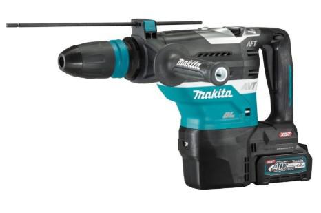 Makita HR005GM201 XGT 40V Max Brushless SDS-Max 40mm Rotary Demolition Hammer Drill Kit (8.0J Impact / AVT Anti-Vibration / AWS / 2x 4.0Ah Batteries)