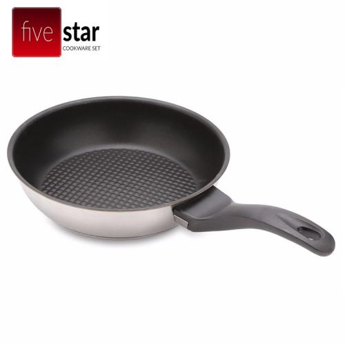 Fivestar 26cm ステンレス ノンスティック フライパン