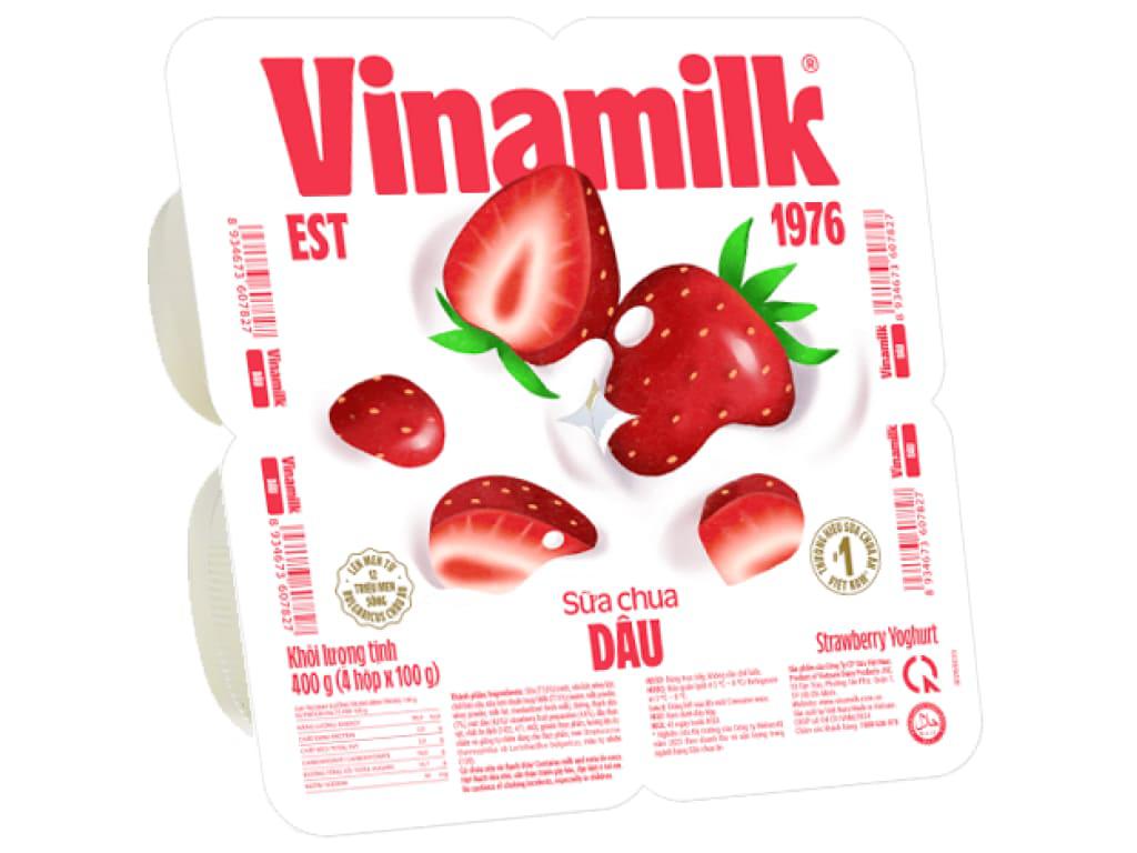 越南美钻（Vinamilk）草莓风味酸奶