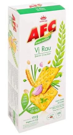 Bánh AFC dinh dưỡng -vị rau 172g