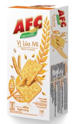 AFC Wheat Flavor Biscuits (8 packs x 25g)