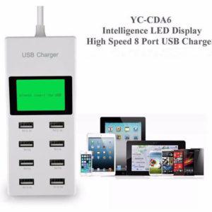 8-Port USB Charging Station YC-CDA6