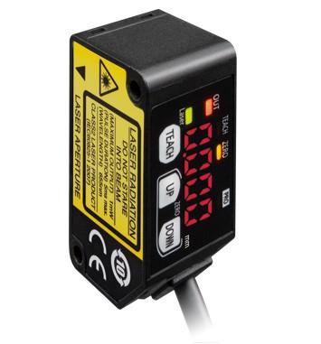 파나소닉 Panasonic HG-C1050-P CMOS 초소형 레이저 변위 센서 거리 측정기 (기준 거리 50mm / 측정 범위 ±15mm / 아날로그 0~5V·4~20mA / PNP / IP67 방수)