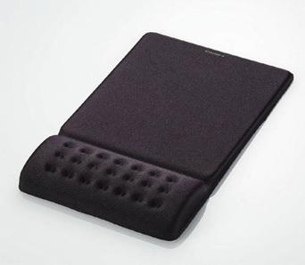 ELECOM MP-095BK Mouse Pad with Wrist Rest