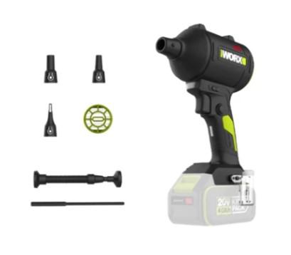 웍스 WORX WU093 20V 무선 고출력 제트 터빈 송풍기 블로워 (베어툴 / PowerShare)