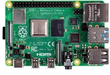 라즈베리파이 4 모델 B+ 임베디드 싱글보드 컴퓨터 (쿼드코어 1.5GHz, 4K 듀얼 HDMI)