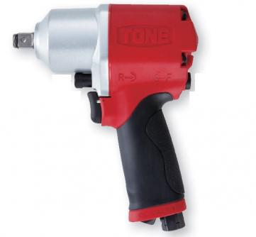 TONE AI4161 1/2" Heavy-Duty Pneumatic Air Impact Wrench (460 N·m Max Torque / Compact 1.3kg / Japan Quality)