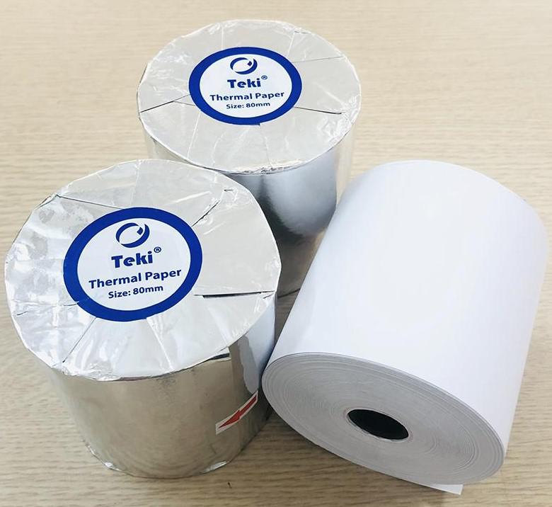 Giấy nhiệt Oji Nhật 80x80 mm
