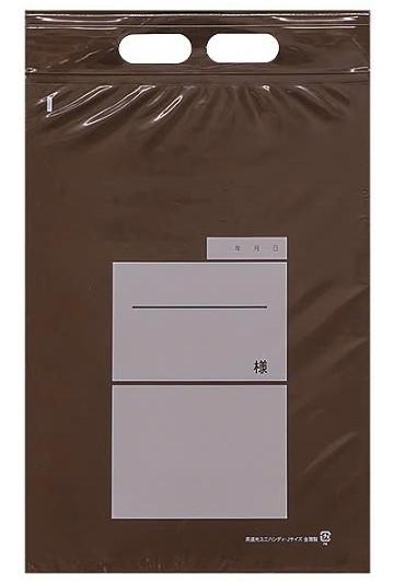 갈색 PE 지퍼백