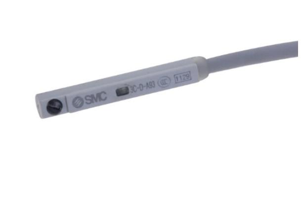 일본 SMC D-A93 3미터 케이블 오토 스위치 공압 실린더 유도형 자성 근접 센서 (DC 24V 및 AC 100V 겸용 / 동작 표시 RED LED / 일본 정품)