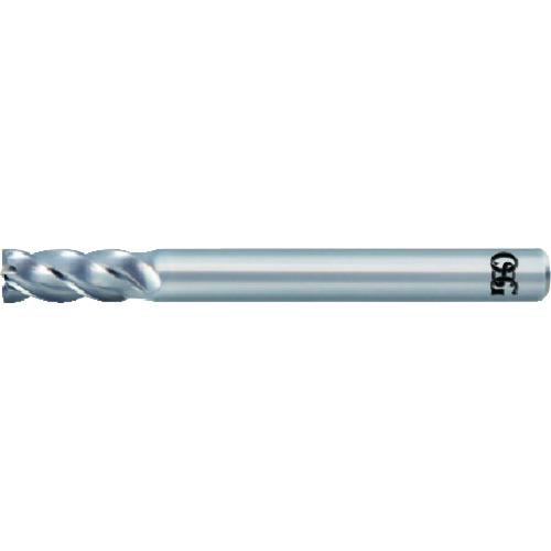 OSG AE-VMS 3 4-Flute Square Carbide End Mill Ø3mm Cut x Ø6mm Shank (DUARISE Coated / 37°/40° Unequal Helix / Anti-Vibration / Made in Japan)
