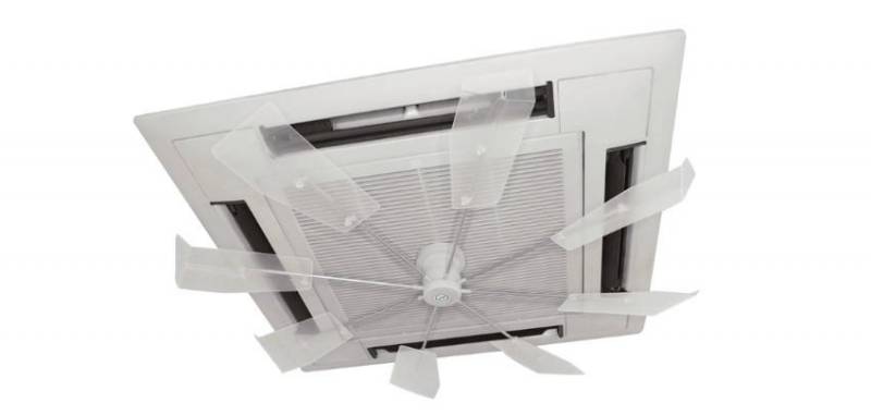 キングジム KING JIM ハイブリッド・ファン（Hybrid-Fan）大型 天井カセット型エアコン用 (径1100mm)