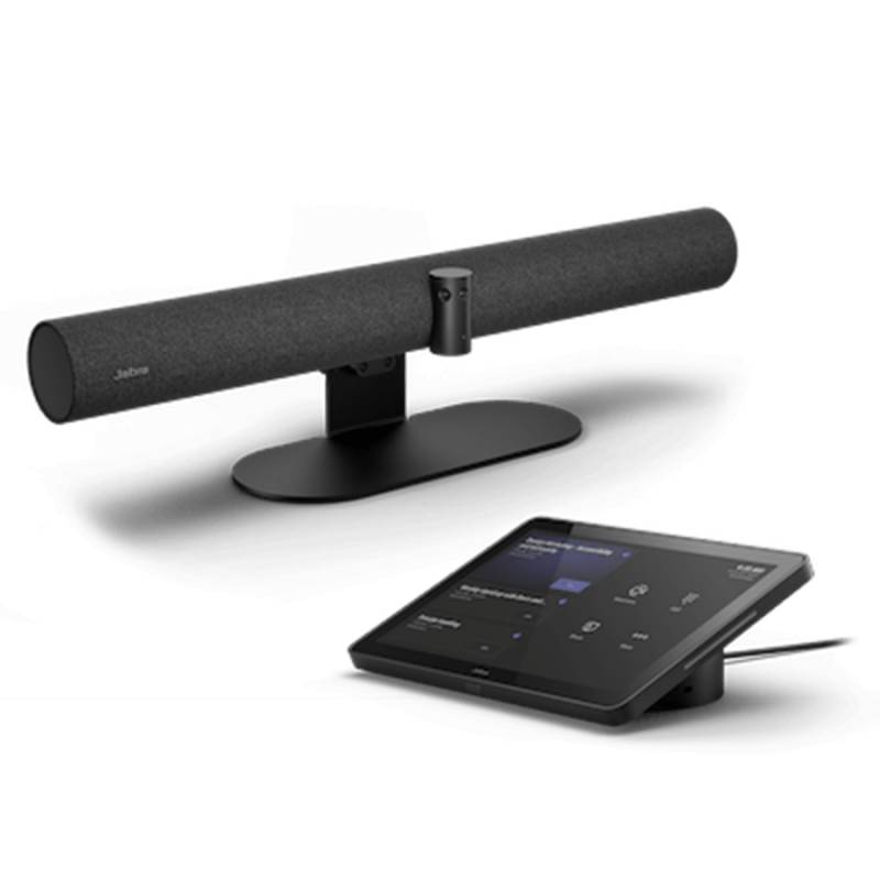 Jabra PanaCast 50 Video Bar System ZR Zoom Rooms 専用 一体型 Android ビデオバー システム (180度パノラマ4K / 8マイク / 4スピーカー / タッチコントローラー付属)