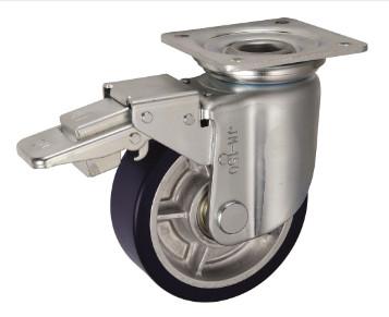 UKAI (ユーエイ) 150mm 重荷重用 ストッパー付き 旋回キャスター