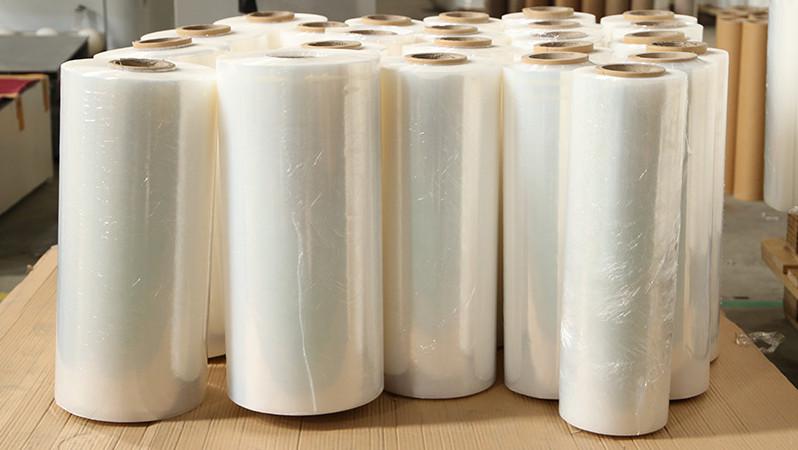 Heavy-Duty Machine-Grade LLDPE Stretch Film Roll (10 kg Roll, Width 500mm)