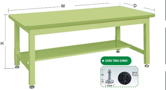 BTT1500-600DCN 昇降・高さ調節式産業用ワークテーブル 1500 x 600mm