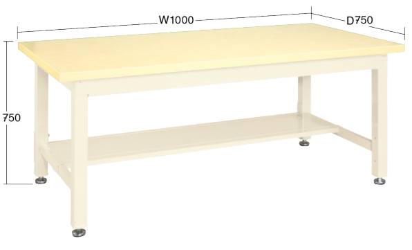 Adjustable Foot Operation Workbench BTT1500S-750DCN
