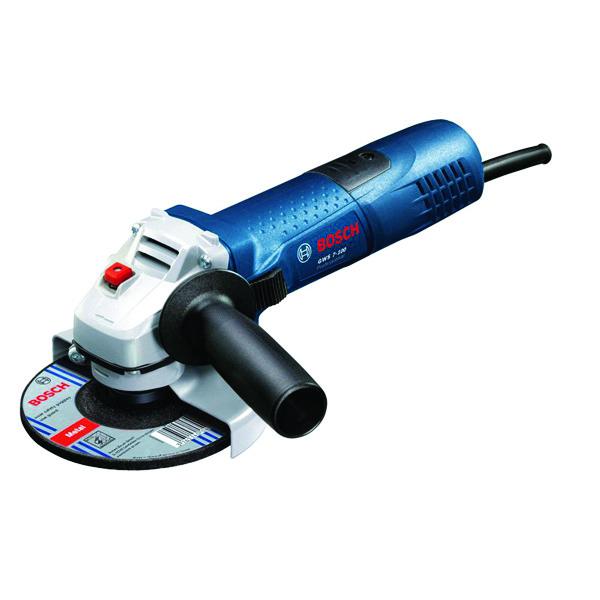 ボッシュ (BOSCH) GWS 7-100 100mm (4インチ) 720W 極細グリップ コンパクト ディスクグラインダー (把持径 176mm / 11,000回転/分 / 1.8kg 軽量ボディ / 単相220V)