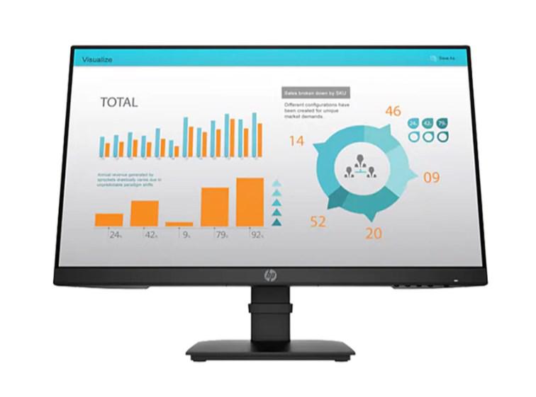 HP P24 G4 23.8型 フルHD 75Hz IPS 3系統入力 ビジネス液晶モニター (HDMI / DP / VGA)