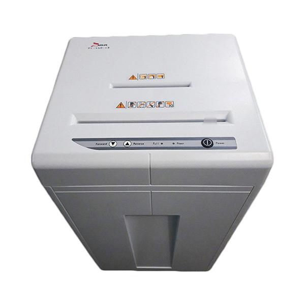Ziba PC-410CD クロスカット 業務用 静音 ペーパー＆CDシュレッダー (9〜11枚細断 / 2.5×15mm マイクロカット / 28L大容量ダストボックス)